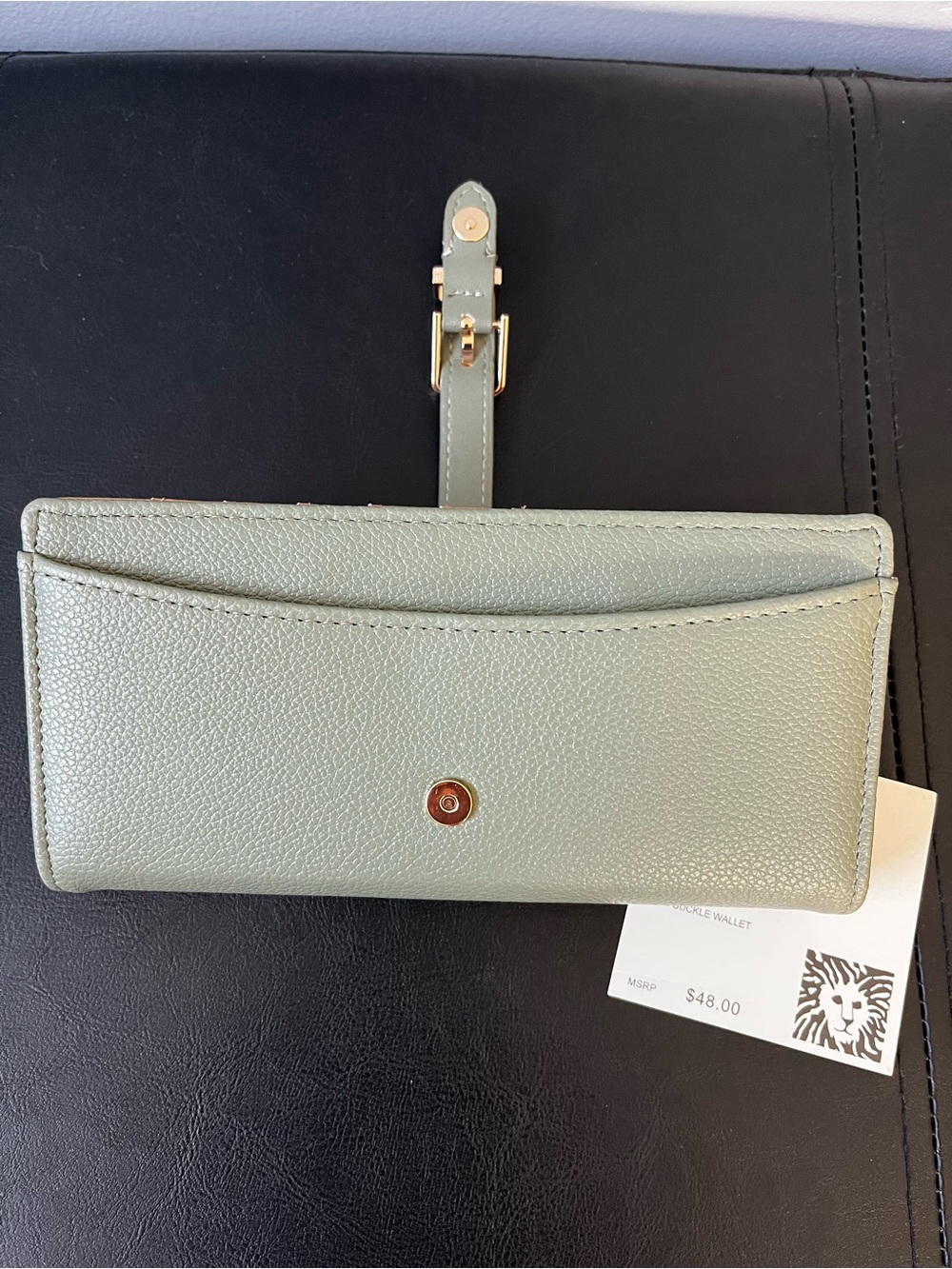 Anne Klein 2 piece Buckle Wallet - Picture 3 of 10